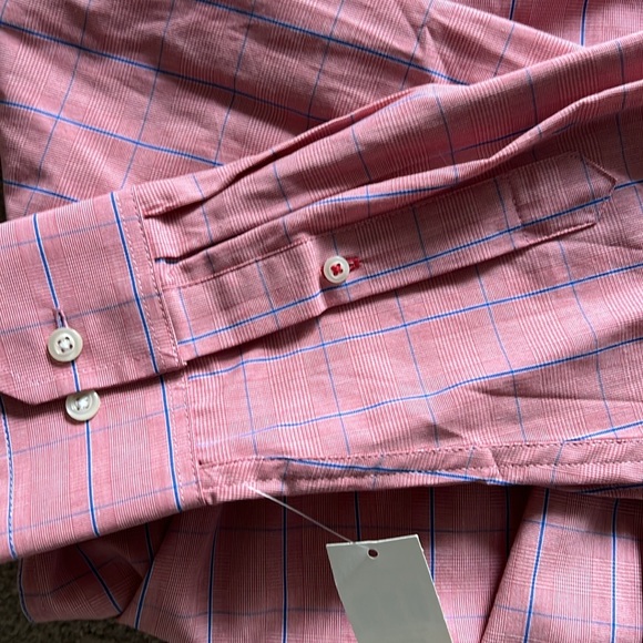 Izod Men’s Long Sleeve Dress Shirt Size Medium - Picture 6 of 7